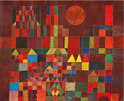 Pintura de Paul Klee, "Castillo y sol", profesor que dejó su semilla en la Bauhaus.
