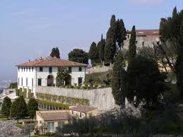 Vista de la Villa Medici de Florencia.